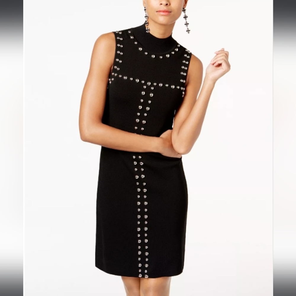 NWOT INC Knit studded dress